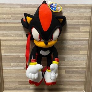 Sonic the Hedgehog Shadow Plush backpack rave gear festival bag